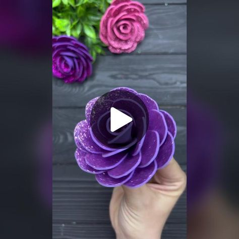 Fomic Sheet Craft, Foam Sheet Crafts, Studio Diy, Foam Sheets, First Kiss, Diy Flowers, Make Your Day, Short Videos, Get Started