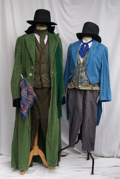 Dickensian Fashion, Oliver Costumes, Oliver Twist Musical, Dickens Costumes, Oliver Musical, Story Book Costumes, Colorful Steampunk, Harlequin Costume, Scrooge Christmas