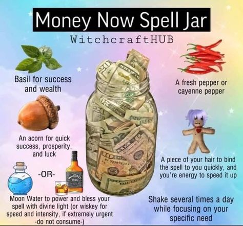 Witch Beauty, Witchy Recipes, Money Spells Magic, Wicca Recipes, Hoodoo Magic, Old Witch, Hoodoo Spells, Money Spells That Work, Prosperity Spell