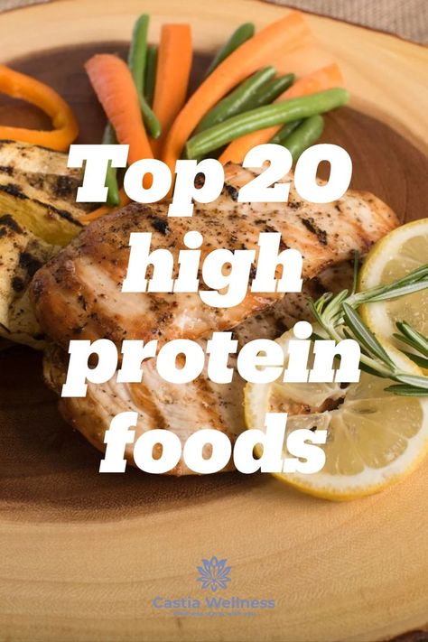 The top 20 high-protein foods Highest Protein Foods, Protein List, Best Muscle Building Foods, Good Protein Foods, High Protein Foods List, Protein Foods List, Sugar Diet Plan, Protein Goals, Energy Boosting Foods