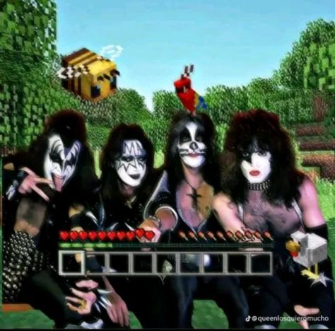 Band Kiss, Eric Carr, The Band, Minecraft, Kiss, Wattpad, Band