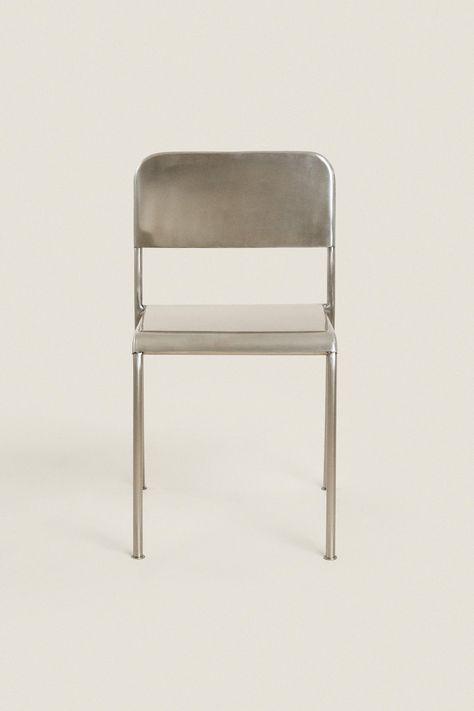 STEEL FRAME CHAIR Dining Chairs Metal, Aluminium Chair, Stainless Steel Chair, Metal Chair, Loungers Chair, Theatre Design, Cotton Beach Towel, Steel Chair, Metal Dining Chairs