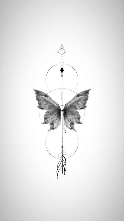 Tattoo That Represents Growth And Strength, Arrow With Butterfly Tattoo, Sign Of Strength Tattoo, Tattoos For Peace And Strength, Calm Tattoo Ideas Peace, Tattoo That Represents Strength, Strength Is What We Gain Tattoo, Tattoos That Represent Peace, Calmness Tattoo