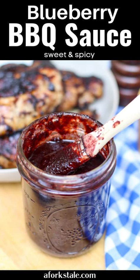 Blueberry Bbq Sauce, Chipotle Peppers In Adobo Sauce, Homemade Bbq Sauce Recipe, Chipotle Peppers, Barbecue Sauce Recipes, Homemade Barbecue Sauce, Grilled Turkey, Chipotle Sauce, Bbq Sauce Recipe