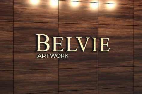 Perspex Sign, Wood Presentation, Studio Sign, Name Logos, Business Logo Sign, F Logo, Laser Cut Stencils, R Logo, Backlit Signs