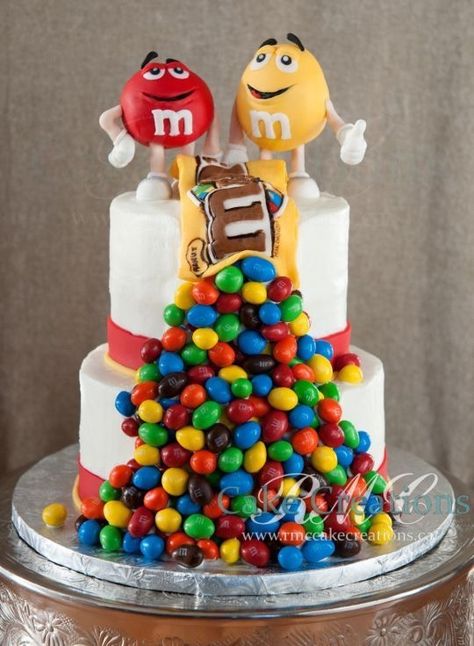 Mnm Cake, Peanut Cake, M&m Cake, Gravity Cake, Candy Cakes, Character Cakes, Crazy Cakes, Novelty Cakes, Special Cake