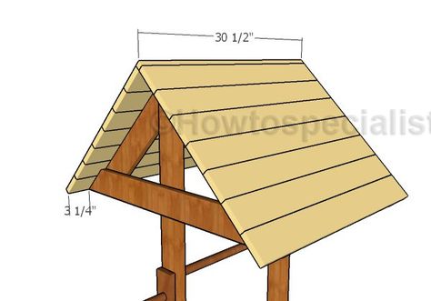 Building a Wishing Well Roof | HowToSpecialist - How to Build, Step by Step DIY Plans Wishing Well Planter Ideas, Outdoor Wishing Well, Pallet Wishing Well, Wishing Well Ideas, Garden Wishing Well, Diy Wishing Wells, Wishing Well Plans, Build A Picnic Table, Outdoor Woodworking Plans