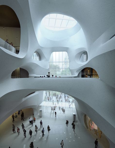 Gallery of Studio Gang Breaks Ground on Museum of Natural History Expansion in New York - 3 Museum Extension, Oma Architecture, Museum Logo, Museum Interior, New York Studio, Renzo Piano, American Architecture, Zaha Hadid Architects, Museum Of Natural History