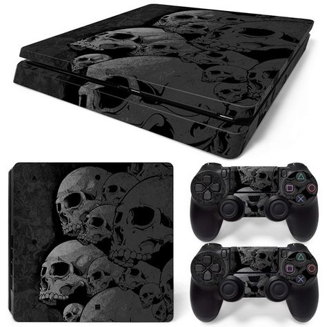 Best Price OSTSTICKER Black cranium  Vinyl  Pores and skin Sticker for sony ps Four Slim for PS4 Slim sticker China producer Check more at https://elcatalog.me/products/oststicker-black-skull-vinyl-skin-sticker-for-sony-playstation-4-slim-for-ps4-slim-sticker-china-manufacturer/ Ps4 Slim Console, Playstation 4 Console, Skull Decal, Ps4 Slim, Playstation 4 (ps4), Body Stickers, Black Skull, Video Game Accessories, Black Skulls