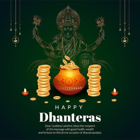 Vector creative banner design of indian ... | Premium Vector #Freepik #vector #dhanteras #happy-dhanteras #shubh-dhanteras #goddess-lakshmi Creative Banner Design, Dhanteras Images, Beautiful Butterfly Photography, Happy Diwali Images, Creative Banners, Happy Dhanteras, Debt Settlement, Diwali Images, Instagram Dp