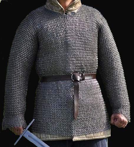 Chain Mail Shirt, Chainmail Shirt, Chainmail Armor, Flat Ring, Half Sleeve Shirts, Ring Chain, Medieval Armor, Chain Mail, Character Outfits