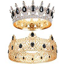 Check this out! King And Queen Wedding, Crowns For Men, Prom Party Decorations, Gold King Crown, King Crowns, Crown For Wedding, Prom King And Queen, Queen Crowns, Crowns For Women