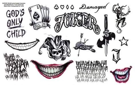 Joker Hand Tattoo, Hand Tattoo Stencil, Joker Symbol, Joker E Harley Quinn, Tato Joker, Joker Hand, Joker Card Tattoo, Joker Y Harley Quinn, Harley Tattoos