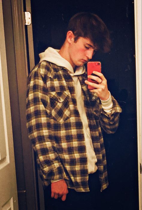 Fall Guy Outfits Flannel, Flannels Over Hoodies, Flannel And Sweatshirt Outfit Guys, Summer Flannel Outfits Men, Sweatshirt With Flannel Over, Hoodie With Flannel Outfit Men, Flannel And Sweatshirt Outfit, Flannel Over Hoodie Outfit Guy, Guy Flannel Outfits Aesthetic