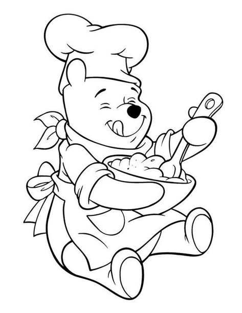 Children Coloring Pages, Disney Coloring Sheets, Winnie The Pooh Drawing, Disney Colors, Cartoon Coloring Pages, Disney Coloring Pages, Cool Coloring Pages, Coloring Book Art, Cute Coloring Pages