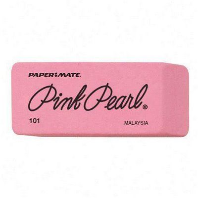 Things That Are Pink | Magnolia Memories 08 Pink Eraser, Paper Mate, Torn Paper, Everything Pink, Erasers, Pink Pearl, Do You Remember, Utrecht, Latex Free