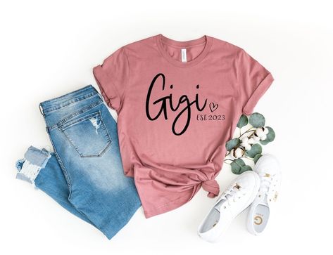 Gigi Shirt, Grandma Gift,Gigi Established Shirt, Grandma Shirt, Pregnancy Announcement Grandparents, Nana Shirt,Gigi Shirt,Mothers Day Shirt Pregnancy Announcement Grandparents, Grandparent Pregnancy Announcement, Gigi Shirts, Nana Shirts, Grandma Shirt, Grandma Shirts, Grandma Gift, Mothers Day Shirts, Grandma Gifts