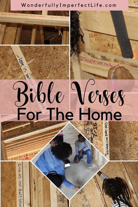 Beautiful Bible Verses for Your Home New Home Quotes, New Home Build, Home Quotes, House Blessing, Beautiful Bible Verses, Our New Home, Home Building, New Home Construction, Scripture Quotes