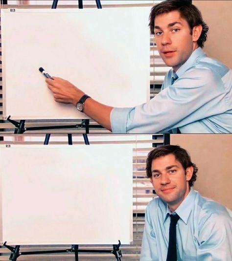 Jim Meme, Template Meme, The Office Jim, Funny Cartoon Images, Funny Charts, Blank Memes, Jim Halpert, Office Memes, Cute Funny Pics