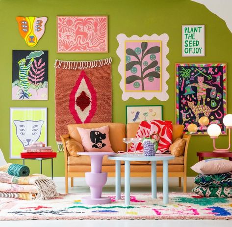 Create an eclectic art wall with these simple tips! 1. Add texture! A wall hanging, wool rug or silk scarf will add a nice contrast to your… | Instagram Scarf Wall Hanging, Eclectic Art Wall, Eclectic Art, Paintings & Prints, Different Shapes, Scandinavia, Silk Scarf, Art Wall, Wool Rug