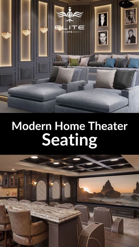 Discover custom home theater seating designed for luxury and comfort with Elite HTS. Explore modern home theater seating options that elevate your space with style and innovation. Perfect for those seeking luxury theater room ideas and elite home theater seating. Theater Room Seating Ideas, Luxury Theater Room, Home Theater Rooms Luxury, Theater Room Seating, Home Theater Ideas Luxury, Luxury Theater, Movie Theater Seating, Theater Room Ideas, Luxury Home Cinema Room