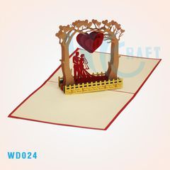 WEDDING 3D CARD Pop Up Valentine Cards, Kirigami, Pop Up Cards, Valentines Cards, Pop Up, Arts And Crafts, Paper Crafts, Birthday, Color