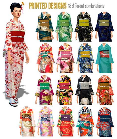 ◊ ——————— Credits    ——————— ◊     You need the original meshes     Japanese Kimono by kk404     ◊ ——————— Downloads  ——————— ... Sims 4 Kimono Cc, Los Sims 4 Mods, San Myshuno, Sims 4 Anime, The Sims 4 Packs, Sims 4 Game Mods, Sims 4 Mm Cc, Sims 4 Expansions, Sims 4 Dresses