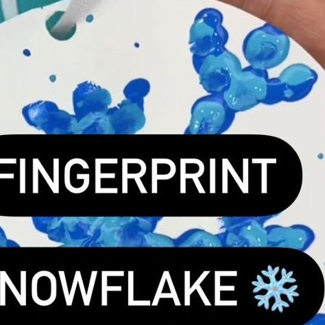 Kidscraftbarn on Instagram: "Fingerprint snowflakes! ❄️ My sons preschool class LOVED this so much! All you need is paper ( I used card stock), paint, and a ribbon 💕 would make a great gift to send mom/dad/grandparents. It was fun practice for their hand eye coordination too ❤️ Hope you try it out! Have an amazing day everyone 💙❤️ #preschoolcrafts #fingerpainting #snowflakes #craftsforkids #preschoolactivities #preschoolsnowflakes #preschooler #artsandcrafts #easycrafts #easyart" Fingerprint Snowflakes, Snowflakes For Kids, Fingerprint Crafts, Snow Gifts, Hand Eye Coordination, Christmas Table Centerpieces, Preschool Class, Amazing Day, Finger Painting