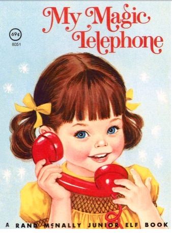 so cute and vintage kid book on the telephone  talking on the telephone back in the day they all came with cords attached to them Book Parody, Talking On The Phone, Golden Books, Children Books, Little Golden Books, Vintage Children's Books, Telephones, Vintage Illustrations, Book Illustrations