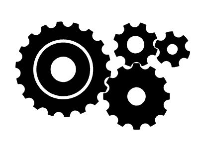 Gears Motor by Alaa Mogheeth Gear Illustration, Gear Logo Design, Gear Icon Aesthetic, Gear Wheel Logo, Gears Background, Icon Gear, Coding Humor, Wheel Logo, Gear Wheels