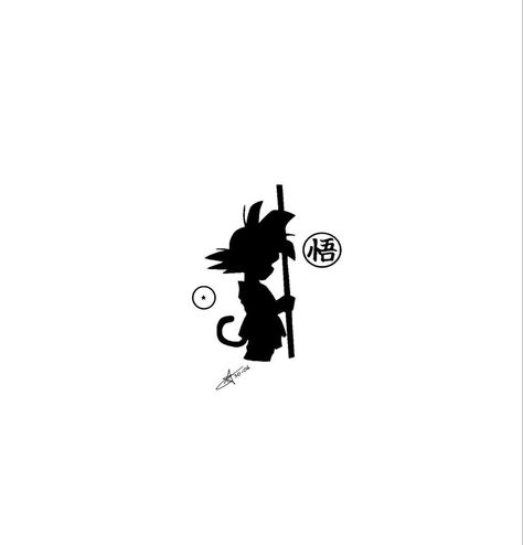 Small Dragon Ball Tattoo, Dragonball Z Tattoo Design, Small Dragon Ball Tattoos, Small Dragonball Tattoo, Dragon Ball Small Tattoo, Small Dragon Ball Z Tattoo, Simple Dragon Ball Tattoo, Anime Tattoo Designs Drawings, Anime Minimalist Tattoo