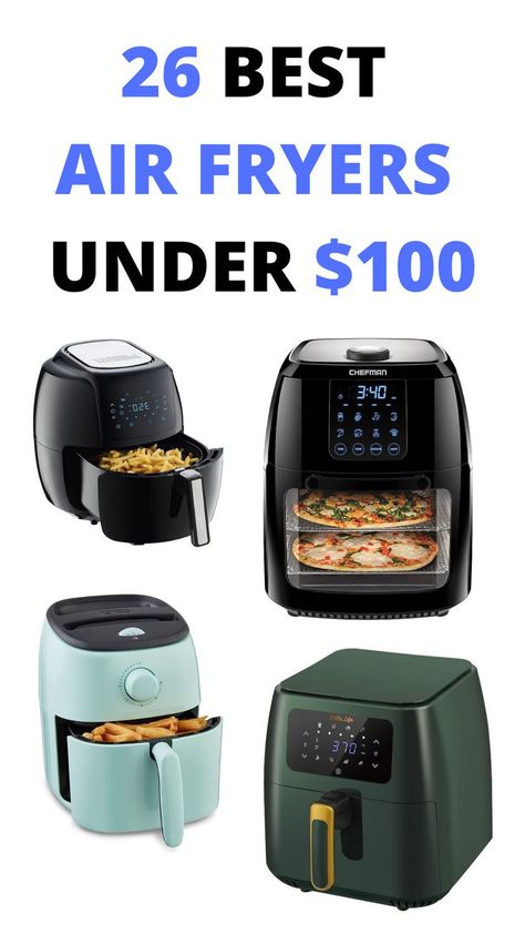 Choosing a good-capacity, cheaper air fryer for healthier guilt-free food? Check my list of Best air fryer under $100! Air Fryer Brands, Best Air Fryer Machine, Fabulously Frugal Air Fryer Recipes, Budget Friendly Air Fryer Meals, Best Rated Air Fryer, Cheap Air Fryer, Make Chicken Wings, Ninja Foodi 10-in-1 Xl Pro Air Fry Oven, Best Air Fryer