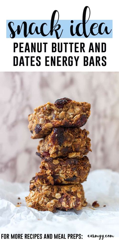 Protein Bars With Dates, Date Protein Bar, Date Energy Bars, What Is Healthy Food, Bar Snacks, Date Bars, Healthy Food Habits, Healthy Bars, Energy Bar