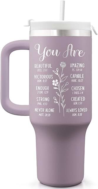 Amazon.com: Christmas Gifts For Coworkers Tumbler Ideas For Moms, Coworker Christmas Gift Ideas, Christian Tumblers, Happy Teachers Day Card, Gift To Mom, Teachers Day Card, Christmas Gift Ideas For Women, Self Care Gifts, Mugs Ideas