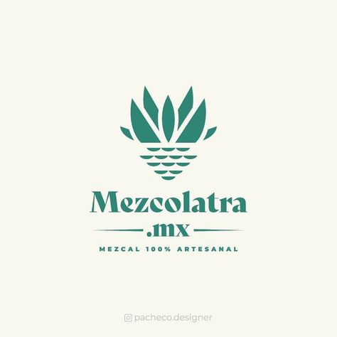 Logos & Design Inspiration on Instagram: “@pacheco.designer  MEZCOLATRA 🇲🇽100% handmade Mexican mezcal producer. Thanks @erick_heras and @mezcalcoloresoaxaca - - #logo #logotypes…” Restaurant Branding Identity, Logotype Inspiration, Minimalist Logo Branding, Business Card Design Minimal, Logo Process, Love Logo, Restaurant Branding, Travel Logo, Logo Restaurant