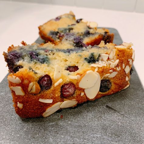 Almond Flour Lemon Blueberry Bread Almond Flour Blueberry Bread, Flour Desserts, Almond Flour Blueberry, Blueberry Lemon Loaf, Almond Flour Desserts, Beach Recipes, Lemon Blueberry Loaf, Almond Flour Bread, Blueberry Loaf