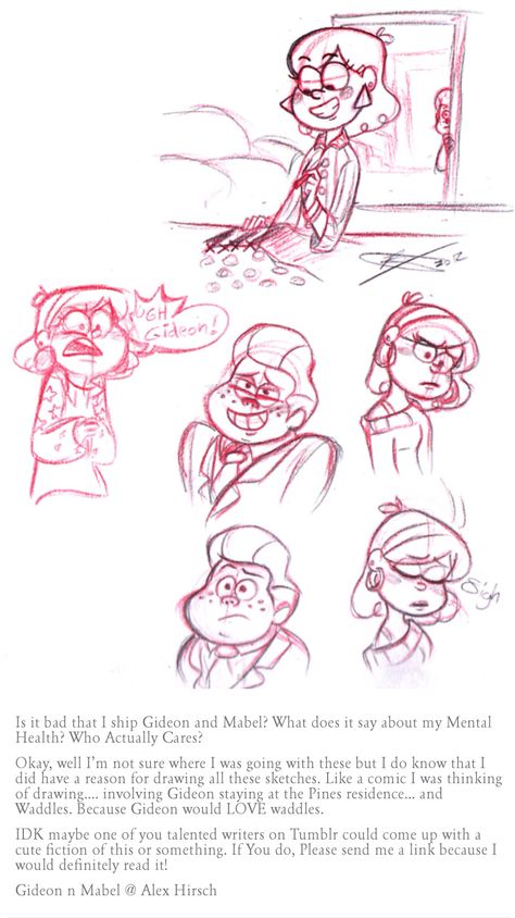 Mabel and Gideon by riddlemeroxy on tumblr Gravity Falls Mabel X Gideon, Mabel And Gideon Ship, Dipper X Gideon, Gideon X Mabel, Mabel And Gideon, Mabel X Gideon, Fat Character, Alex Hirsch, Gravity Falls Au