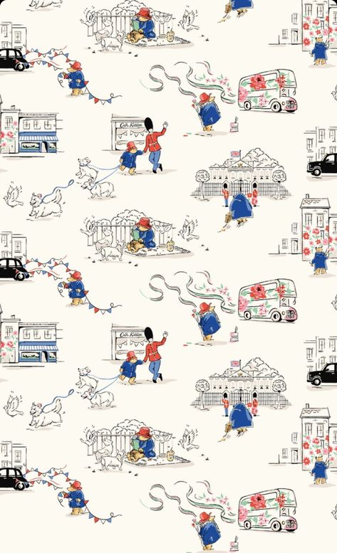 Cath Kidston Patterns, Cath Kidston Wallpaper, Cath Kidston, Screen Savers, Aesthetic Backgrounds, Pictures To Draw, Surface Pattern, Cute Illustration, Aesthetic Wallpapers