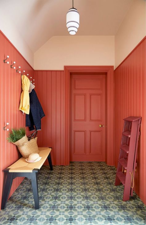 Benjamin Moore Color of the Year 2023: Raspberry Blush 6 Benjamin Moore Colors, Built In Furniture, Brick Colors, Boot Room, Benjamin Moore, Room Colors, Wall Decor Bedroom, Bedroom Wall, Color Trends