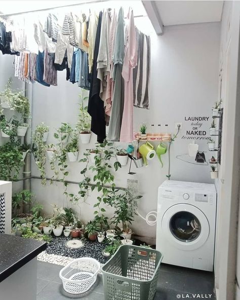 Outdoor Laundry Room Ideas, Outdoor Laundry Rooms, Outdoor Laundry, Laundry Design, Laundry Room Inspiration, Small Laundry Rooms, Laundry Area, Laundry Room Ideas, Indian Home Decor