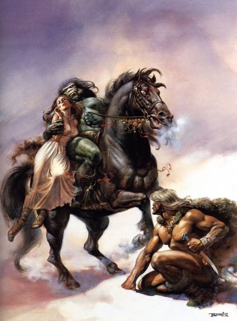 #Art of Fantasy 7: Boris Vallejo | Woelf Dietrich Tarzan Book, Boris Vallejo, Conan The Barbarian, Fantasy Theme, Superhero Theme, Male Figure, Tarzan, Something Different, Made It