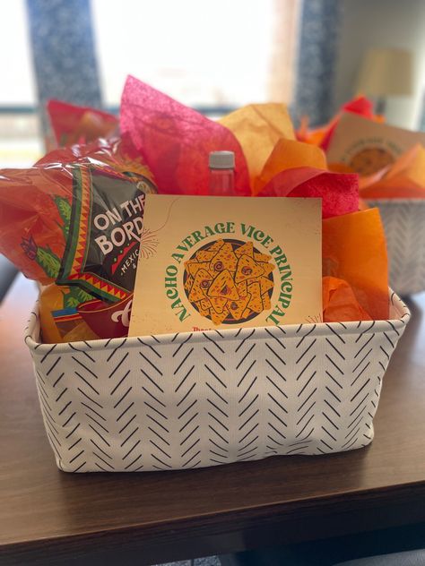 Vice Principals, Principal Gifts, Nachos, Gift Baskets, Takeout Container, Gifts