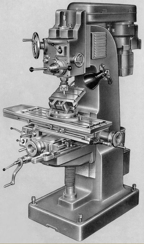 Matheys Semi Jig Borers & Millers & Drliing Machines Metal Working Machines, Machinist Tools, Fabrication Tools, Milling Machines, Industrial Machine, Industrial Machinery, Drilling Machine, Antique Tools, Woodworking Hand Tools