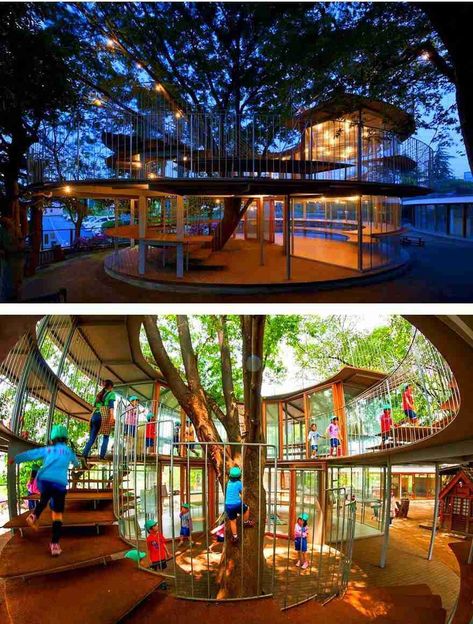 Playgrounds Architecture, Indoor Playroom, Indoor Greenhouse, Bohemian Interior Design, Farm Fun, Playground Design, Community Space, Landscape Architecture Design, Space Architecture