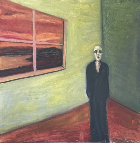 Edvard Munch inspired painting during isolation. Edvard Munch Inspired Art, German Expressionism Paintings, Edward Munch Art, Edvard Munch Quote, Isolation Painting, Expressionism Art Painting, Edvard Munch Paintings, Art Photography Ideas, Painting Expressionism