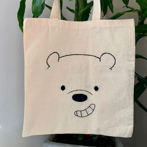 Design For Tote Bag, Tote Bags Painting, Designs For Tote Bags, Cool Tote Bag Design, Tote Bag Design Diy Paint, Cute Tote Bag Design, Tote Bag Art Design, Tote Bags Diy, Tote Bags Design