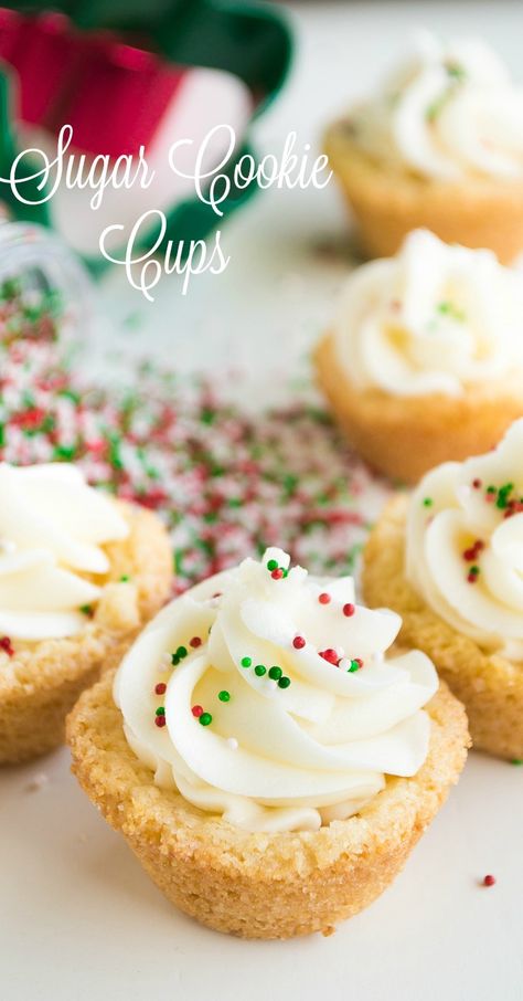 Bite Sized Christmas Desserts, Christmas Bite Size Desserts, Tassie Cookies, Cookies Japanese, Photography Cookies, Mini Muffin Tin Recipes, House Of Yumm, Cookies Sandwich, Pillsbury Sugar Cookies