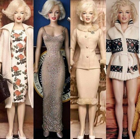 Realistic Barbie, Young Marilyn Monroe, Celebrity Dolls, Marilyn Monroe Photos, Norma Jean, Norma Jeane, Franklin Mint, Princesa Diana, Tag Someone Who