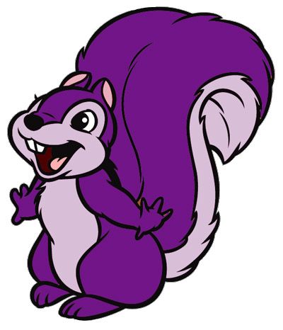 Disney Purple Squirrel Clipart by https://www.deviantart.com/princessamulet16 on @DeviantArt Disney Squirrel, Squirrel Cartoon, Kero Chan, Squirrel Clipart, Purple Squirrel, Food Pics, Sticker Ideas, Squirrels, Hercules