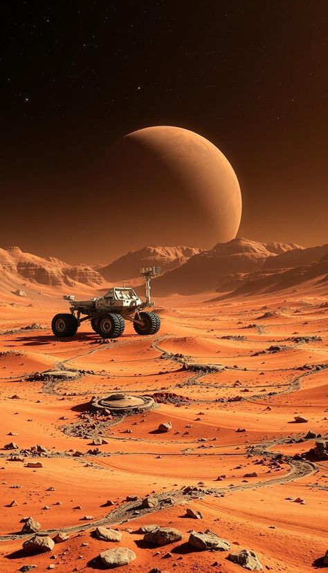 Mars Rovers Missions Mars Aesthetic, Powerpoint Backgrounds, Mars Rover, Aesthetic Space, Nasa, Mars, Sci Fi, Wonder, Wallpapers